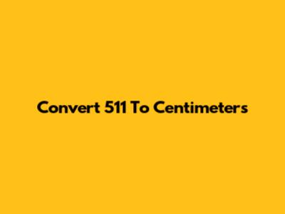 Convert 5'11" To Centimeters