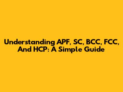 Understanding APF, SC, BCC, FCC, And HCP: A Simple Guide