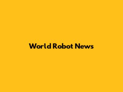 World Robot News